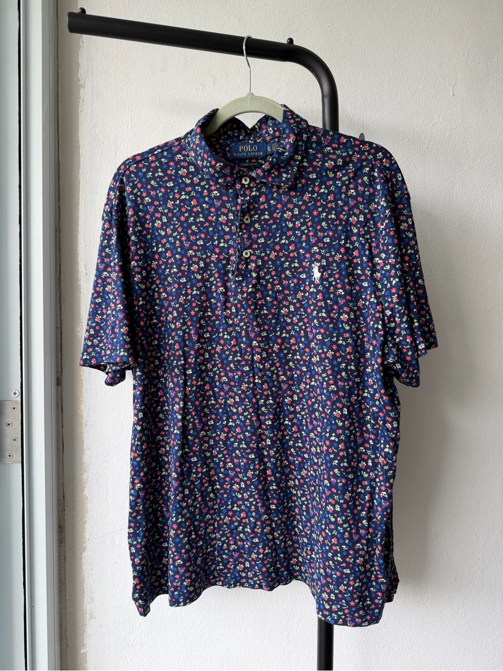 Polo by Ralph Lauren Navy Floral Short-Sleeve Polo
